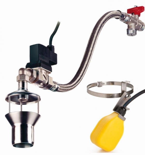 Mains Water Top Up Set with ½" solenoid-valve